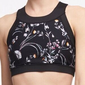 DK Donna Karan Active Floral Fitness Sports Bra Size S
